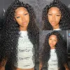 HD Water Wave 13x6 Lace Front Wig 13x4 Deep Wave Frontal Wigs 5x5 Glueless Wigs Ready To Wear Go 40 Inch Curly Human Hair Wig