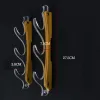 Rack in legno massello acrilico porta spada gancio montaggio a parete Samurai spada gancio display supporto regolabile per Katana Wakizashi Tanto Genji