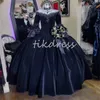 Historische schwarze Königin-Abschlussballkleider mit Jacken, 18. Jahrhundert, Europa, Marie-Antoinette-Kostüm, viktorianisches mittelalterliches Abendkleid, Samtspitze, Vestido de Novia 2024