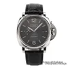 Panerai Automatiska klockor Swiss Movment Watch00904 Automatiska mekaniska mäns 42mm klockor full rostfri vattentät hög kvalitet