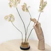 장식용 꽃 꽃 삽입 기본 Ikebana 홀더 핀 아트 고정 도구 라운드 개구리 배열