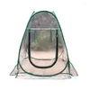 テントとシェルター自動化場植物植物花生育ルームテント屋外PVC透明釣りカウンターヤードキャンプガゼボ