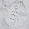 メンズカジュアルシャツブラウスメンズシャツ快適なコスプレコスチュームゴシック様式の長袖中世の海賊ルネッサンスラッフルファッショナブル