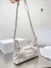 Sac à bandoulière de concepteur de luxe Sac crossbody pour femmes Hobo Cloud Underar Sac de haute qualité en cuir h 255