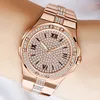 Luxury Style Mens 2022 Iced Out Diamonds Watch Arabic Dial armbandsur för unisex