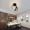 Ceiling Lights Modern Led 3 Colors Temperature Switchable Light Aisle Lamps Fixtures Living Kitchen Bedroom Hallways