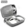 Sac à dos BOONA pour accessoires d'ordinateur portable, étui adaptateur d'alimentation, Gadgets électroniques de voyage, sac pour accessoires Macbook, étui rigide