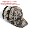 Berretto a becco d'anatra con cucciolo di baseball orsacchiotto versione coreana, inserti casual stampati, cappello da esterno versatile da donna