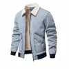 Aiopeson Automne Hiver Col De Fourrure Veste Pour Hommes Chaud Épaissir Polaire Jeans Veste Et Manteau Casual Fi Denim Veste Hommes n3c9 #