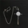 sublimation cross necklaces pendants ancient silver jewelry hot transfer printing materials consumables