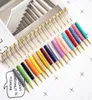 NY DIY BALLPOINT PEN TOMT BARREL PENT BALL BALL PEN HJÄRTPRYRNING NOVANSKA STORERY SMART Office Supplies WJ0992166147