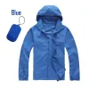 Cam Veste de pluie Hommes Femmes imperméable Sun Protecti Vêtements de chasse Vêtements de chasse à séchage rapide Coupe-vent Anti UV Manteau Z6lw #