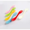 Lepel 3 In Mes 1 Vork Bestek Kampeergerei Spork Serviessets Plastic Reisgadget Bestekgereedschap Fy3593 1010 Fy59 00