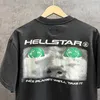 Bonne qualité 2024ss Hellstar coton mode T-Shirt hommes Hellstar femmes Streetwear T-Shirt surdimensionné T-Shirt hommes vêtements