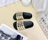 Children Baby Slippers Summer sandals Outdoor Shoes Kids Boys Girls Designer Stripe Letter Print Falt with Shoes Classic Slipper EUR26-35