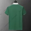 24ss Männer Designer T-Shirt Poloshirts Herren Stickerei Briefdruck Kurzarm Polos Kurzarm Baumwolle T-Shirts Damen Schwarz Weiß Grün Revers Klassisches T-Shirt M-XXXL