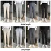 pantaloni da tuta primavera estate uomo stretch busin vita elastica sottile pantaloni alla caviglia pantaloni coreani uomo di grandi dimensioni 40 42 M3DR #