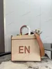 Designer strandtassen van stro Crescent Bags Mini Half Moon Shouder Bag Letters Nano Handtassen Dames Crossbodytas met ketting canvas Echt leer Onderarm Tote Portemonnee Portemonnee