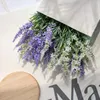 Flores Decorativas Fantasía Flor De Imitación Artístico Delicado Plástico Jardinería Bonita Lavanda Artificial Llamativo