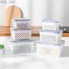 Storage Bottles Jars Refrigerator Preservation Storage Box Drain Basket Storage Containers Sealed Box Vegetable and Fruit Food Grade Drain Box 240327