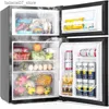 Réfrigérateurs Congélateurs Mini-réfrigérateur EUHOMY avec congélateur 3,2 Cu.Ft dortoir 2 chambres/appartement/bureau salles de stockage de nourriture Q240327