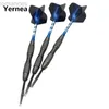 Darts Hard Darts 3pcs Высококачественные стальные заостренные дарты 20G Стандартные спортивные развлечения вольфрамовые бочки с бочкой Al Flight Dart 24327