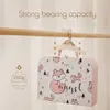 Hangers 5/10pcs Baby Wooden Clothes Hanger DIY Creative Room Decoration Kids Drying Storage Children's Organizer Clothing