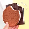 Creative Cookie-Shaped Pocket Notebook Small Notepad Student Memo Travel Record Book