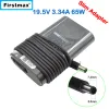 Adapter 19.5V 3.34A 65W laptop AC adapter charger for Dell Chromebook 13 7310 XPS 14 14Z L412x L412z L421X Ultrabook LA65NM130 PA2E