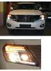 Scheinwerfer für Nissan Patrol Y62 2012–20, 18 LED-DRL-Scheinwerfer, dynamische Montage, Blinker, Auto-Frontleuchte