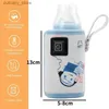 Babyflaschen# USB-Milch-Wasserwärmer Reise-Strolr-Isoliertasche Baby-Stillflasche-Heizung Sicheres Kinderzubehör für die Winterfütterung im Freien L240327