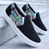 casual summer low top fishermans canvas board one foot lazy cloth fashion