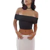 Kvinnors tankar Sexig ren Mesh Tassel Tank Top - Solid Color Sleeveless Crop Cami Shirt For Women Slim Fit Streetwear With See Through Design