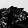 Neue Fi Everything Lederjacke 2022PU Ledermantel Europäischer und amerikanischer Motorradanzug plus Veet-Leder-Herrenmantel n7yp #