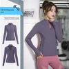 Chemises actives Veste de sport en maille pour femmes, manches longues, vêtements de course à séchage rapide, col montant rouge net, cardigan à fermeture éclair, haut de yoga