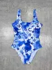 Женские купальные костюмы 2024SS Дизайнерский купальный купальник женский винтажный марок