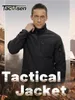 Tacvasen Men's Fleece Jacket Full Zip Tactical Jackets Outdoor Handing Coats With Zipper Pockets Work Jacket Windbreaker Overcoat D1XO#