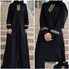 Vêtements ethniques Femmes Plus Taille Imprimer Abaya Jilbab Musulman Maxi Dres Casual Kaftan Robe Longue Islamique Caftan Marocain Turquie Drop Deli Dhnyk