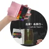 Taggar SeamiART 24Color Professional Colors Memo Pad Solid Watercolor Paint Set med 1 st metallmålning Borste Pen Palette Art Supplies