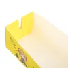 Garrafas de armazenamento 100 pcs caixas de salsicha recipiente de lanche de papel para cães com tampa bandeja de sushi pequeno suporte embrulho