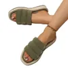Chinelos chinelos Rússia ot vender novo verão feminino dedo do pé quadrado senhoras plana slides coreano casual sandálias femininas para ao ar livre h240326a6nm