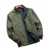 Varsity Jacket Uomo Giacca a vento Double-sided Wear Giacche Uomo Giacca da baseball Hip Hop Streetwear Cappotto Tinta unita u0lr #