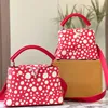 Designer Bag Tote Bag Capucines Bb Bolsa Mulheres Bolsa De Ombro Taurillon Dot Dame BagWallet Crossbody Bolsa De Couro Moda Ombro Lady The Imprinting Tote Bags