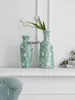 Vases Vase en céramique de style nordique, coquille peinte à la main, conteneur de fleurs, salon, table à manger, ornements décoratifs, art de niche