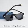 Occhiali da sole di marca vintage polarizzati uomo donna BJORN-1 occhiali da sole rotondi retrò UV400 occhiali da sole di design maschile in acetato di moda di lusso