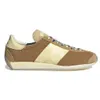 Chaussures de créateurs Leopard Print Originals Country Og Wales Bonner Bonner Vintage Trainers Low Sneakers non glissa Sole extérieure Men classique Femmes Chaussures décontractées