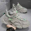 Casual Shoes Męskie trampki turystyczne Chunky Men Mode Fashion Sports Platforma Wulkanizowana Wysokość Zwiększona oddychanie