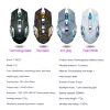 Mice Bluetooth Rechargeable Wireless Mouse Computer RGB 2400 Ergonomic Gaming Mause Optical USB For Laptop PC