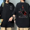 japanese Anime Carto K Shirt Men Running Sports Loose Oversized T-shirt Short Sleeve Cott Summer Men's Top Men's T Shirt F9u0#