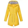 Женские плащи, весенне-осенняя куртка на молнии, комбинезон 3-в-1, ветрозащитное водонепроницаемое прочное уличное пальто с капюшоном для альпинизма